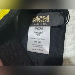 MCM | Accessories | Nwt Mcm Yellow And Black Geometric  display picture 2